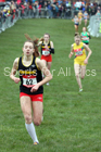Intermediate girls 2019 New Balance English Schools Cross Country Champs, Temple Newsam, Leeds. Photo:  David T. Hewitson/Sports for All Pics
